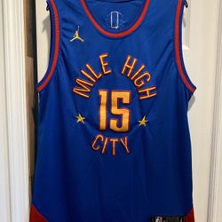 Denver Nuggets Nikola Jokic Royal Blue Jersey 15 Finals 22/23 Stitched Size 54