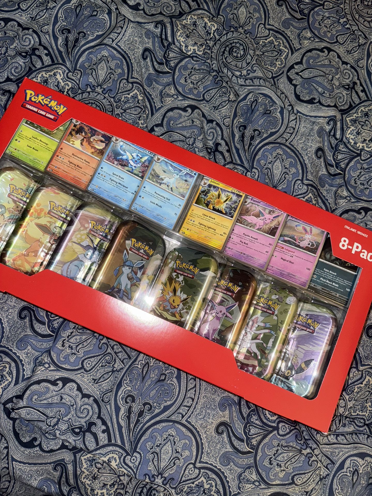 Pokemon Prismatic Evolutions Mini Tin Bundle