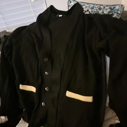 CVHS Letterman Sweater Sz Med