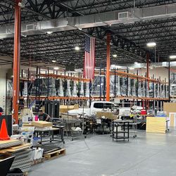 Pallet Racks Beams Uprights Wire Decks Delivery Install Forklift 