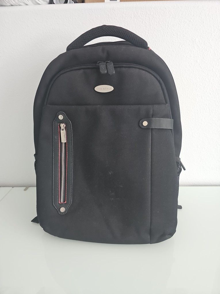Eco Style Backpack Black TSA and Flight Approved