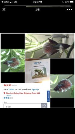 Topfin Fish Tank Aquarium