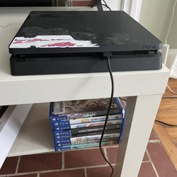 BEST OFFER 500GB PS4 Slim W/Fallout, South Park, Skyrim & More