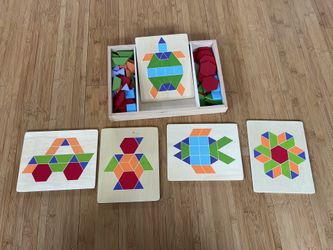 Melissa And Doug Pattern Block And Boards 