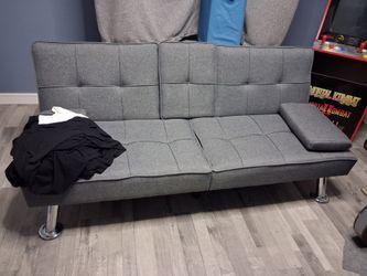 New grey futon