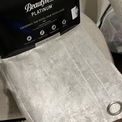 White Blackout Curtains