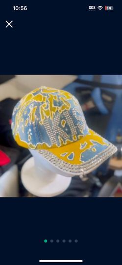 Custom Tie Dye Kiss Hat