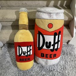 Simpsons Duff Beer Plush
