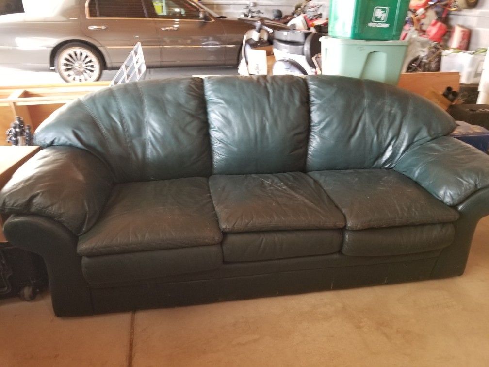 Green Loveseat 