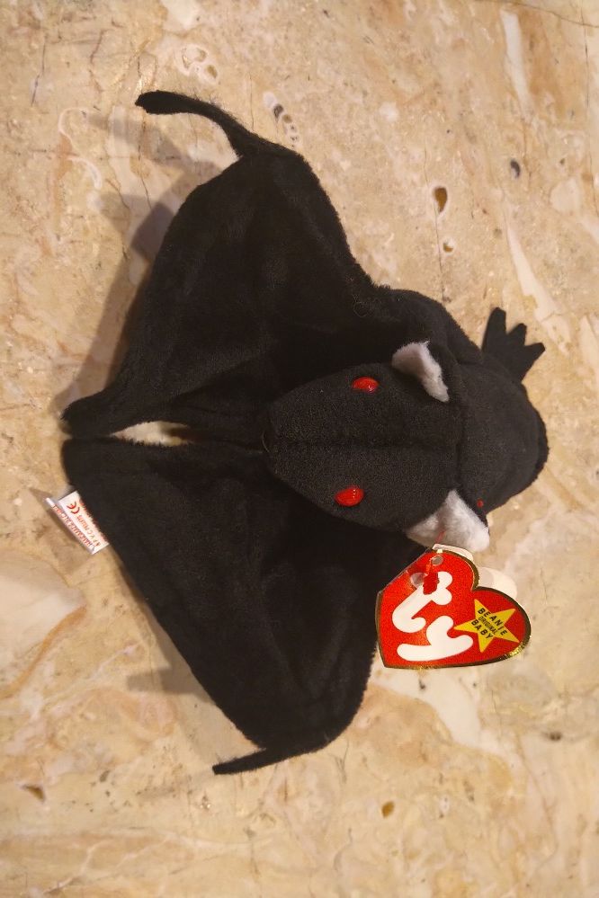 Radar 1995 Beanie Baby Black Bat