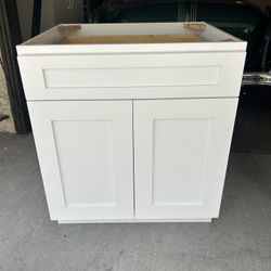 White Kitchen Cabinet Complete Shaker Style