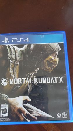 Mortal kombat X ps4