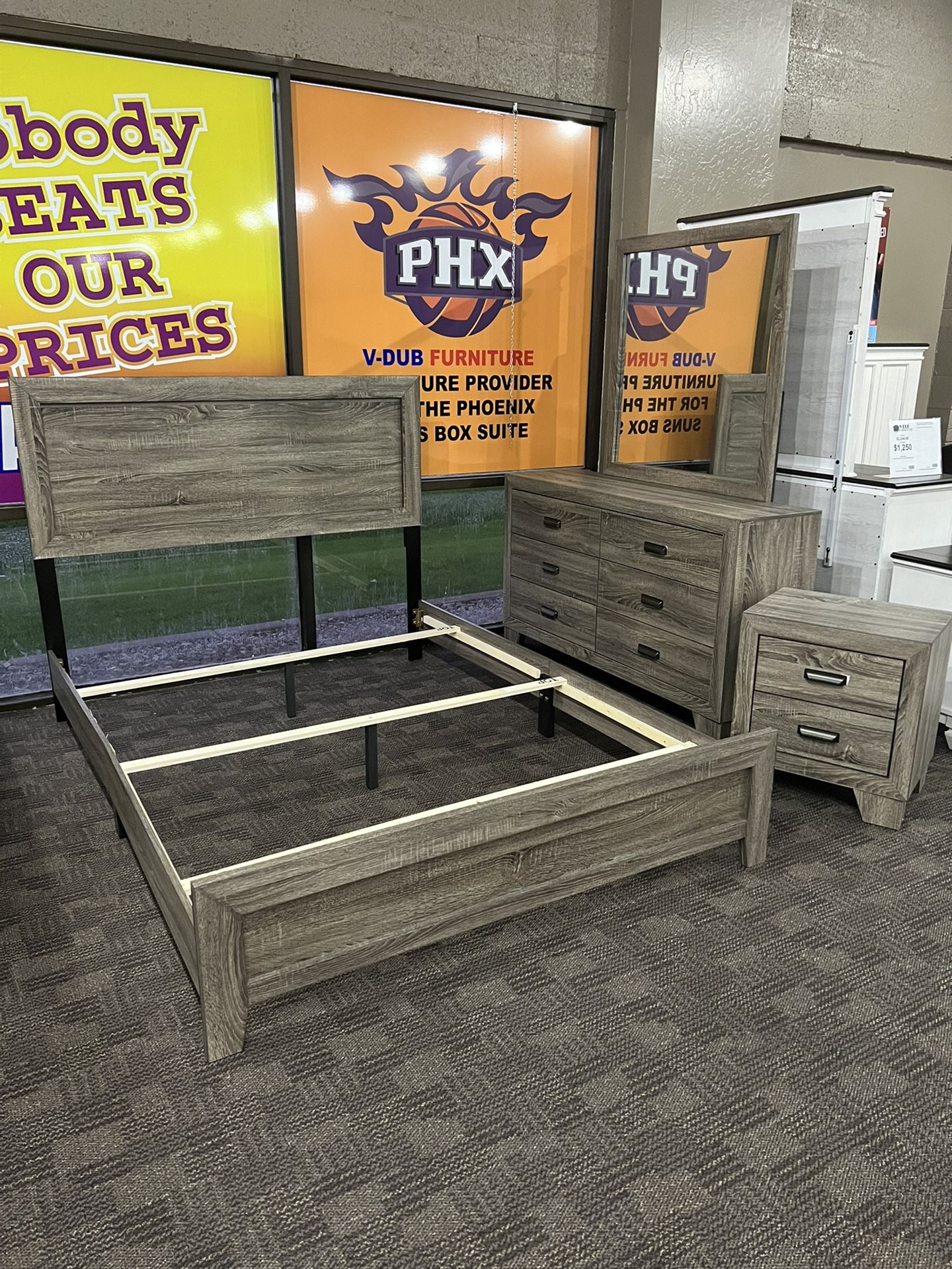 Grey Queen Bedroom Set