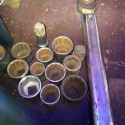 Torque Wrench And Sockets