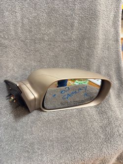 2003 Toyota Camry RH Passenger Side Power Mirror – Beige (OEM)