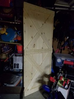Homemade barn doors. Made to order