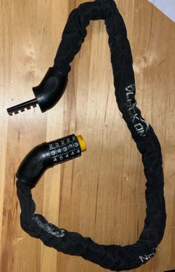 Bike chain lock