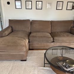 Crate & Barrel Chaise Sectional