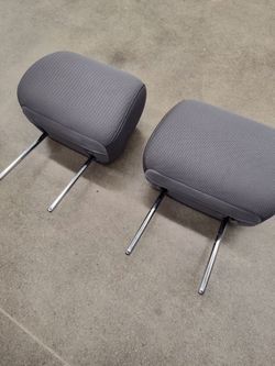 2009 2010 2011 2012 2013 2014 Ford F150 STX Front Headrest Head Rest Set Gray Cloth
