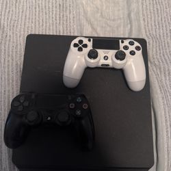 PS4 With 2 Controllers 
