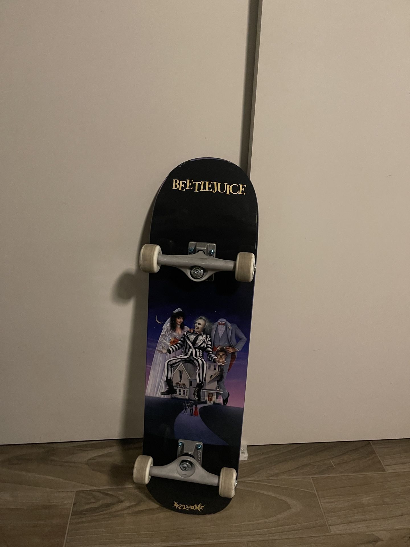 Beetle Juice Welcome Skateboard