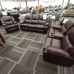 3pc Reclining Living Room Set 