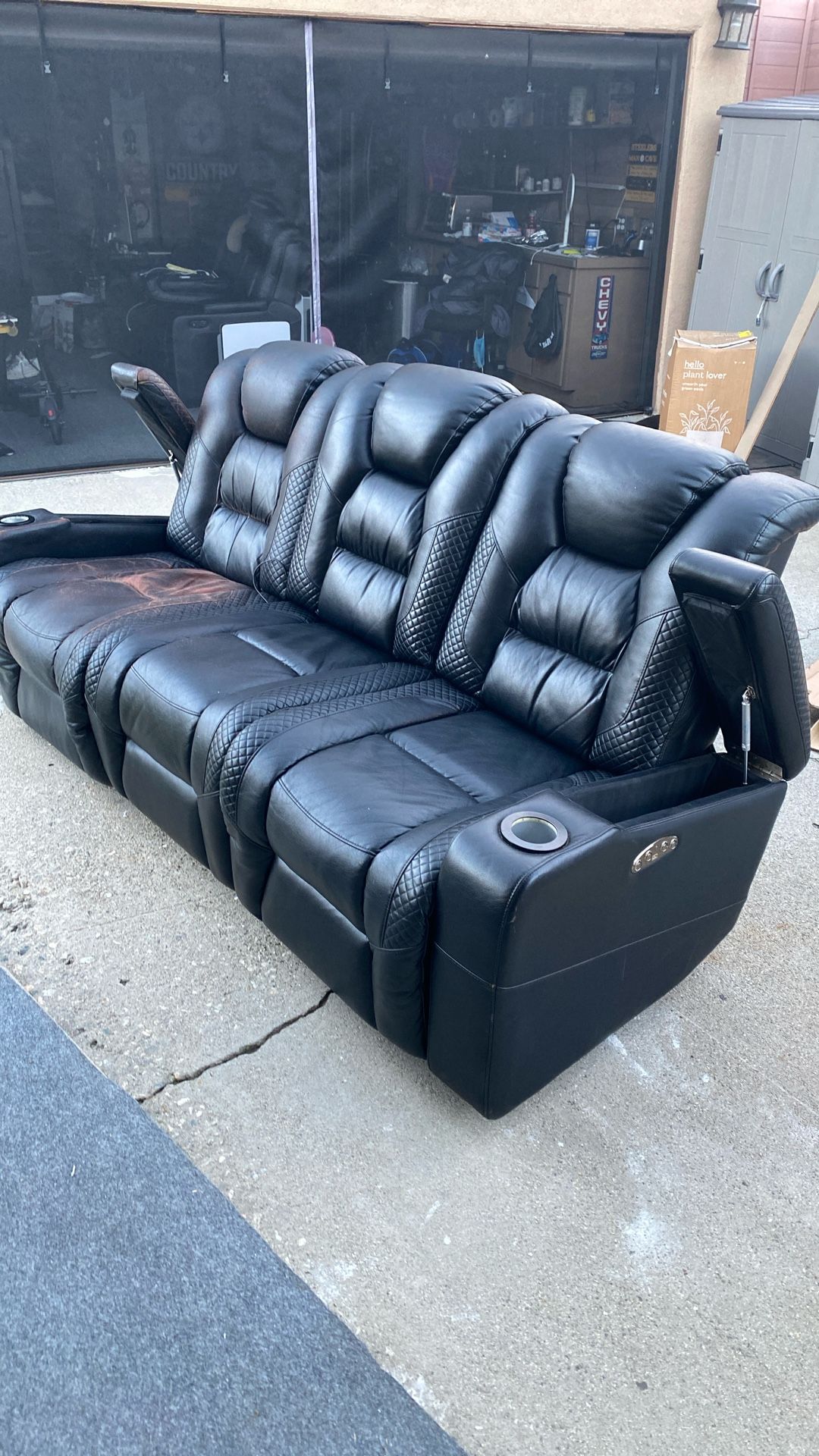 Power Recliner Sofa