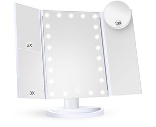 Makeup Mirror Vanity Mirror with Lights, 2X 3X 10X Magnification