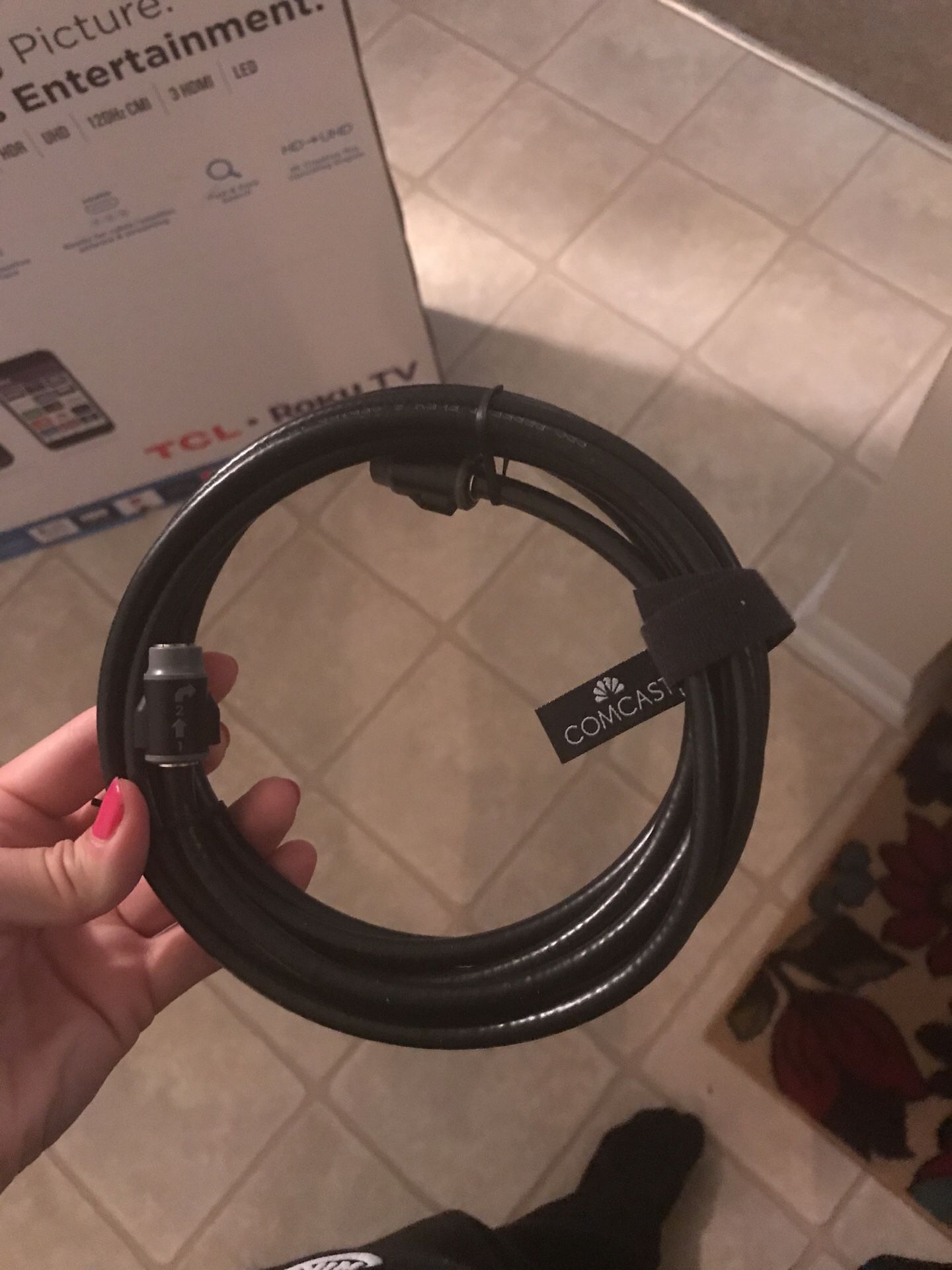 Brand new coax cable