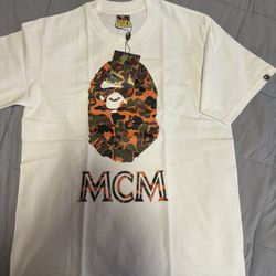 bape x mcm tee