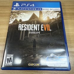 Resident Evil Biohazard PS4
