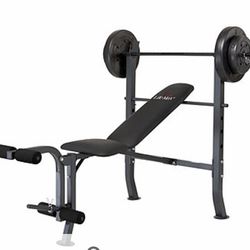 Weight Bench With Weights 
