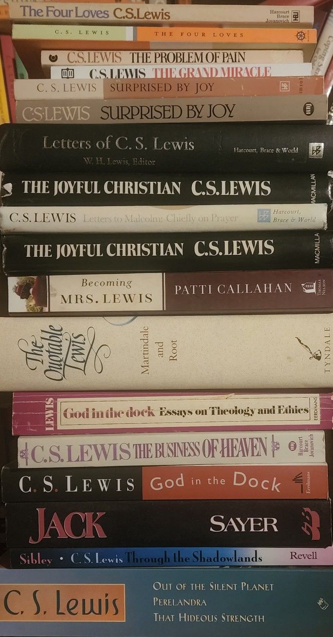 C.S. Lewis Books, See 2 Pics, $7 - $15 Each