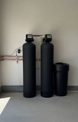Brand New Dual Tank Water Softener + Whole House Filtration + RO Alkaline System