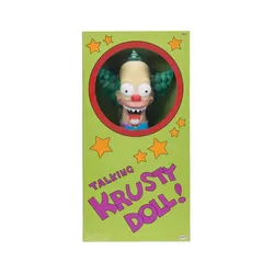 The Simpsons evil krusty the clown 🤡pull string 16" talking toy new