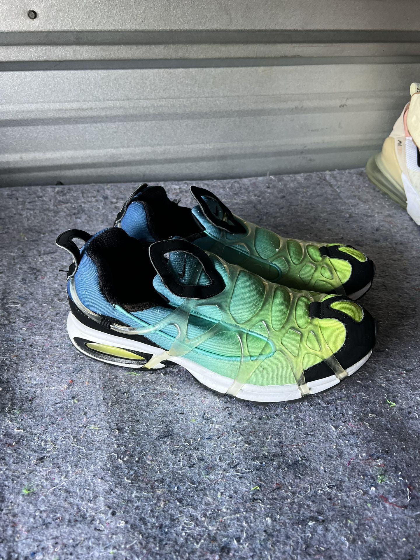 Nike Air Kukini SE [DV1902-100] Men Casual Shoes White/Black-Lemon Venom Size 9.5