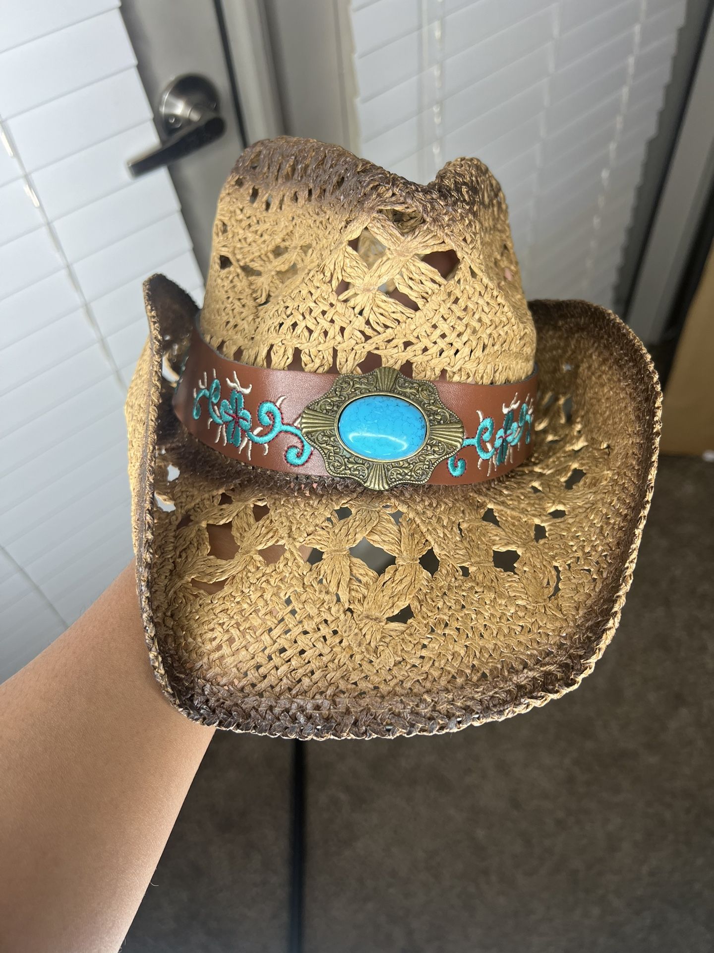 Turquoise Cowboy Hat