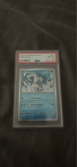 Pokemon graded psa 10 chien-pao