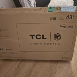 TCL/43 inch SMART TV 