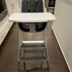 4moms High Chair White/gray