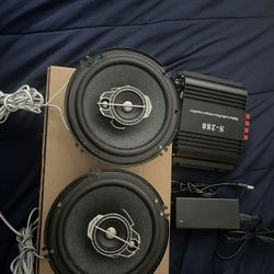 Speakers And Amp