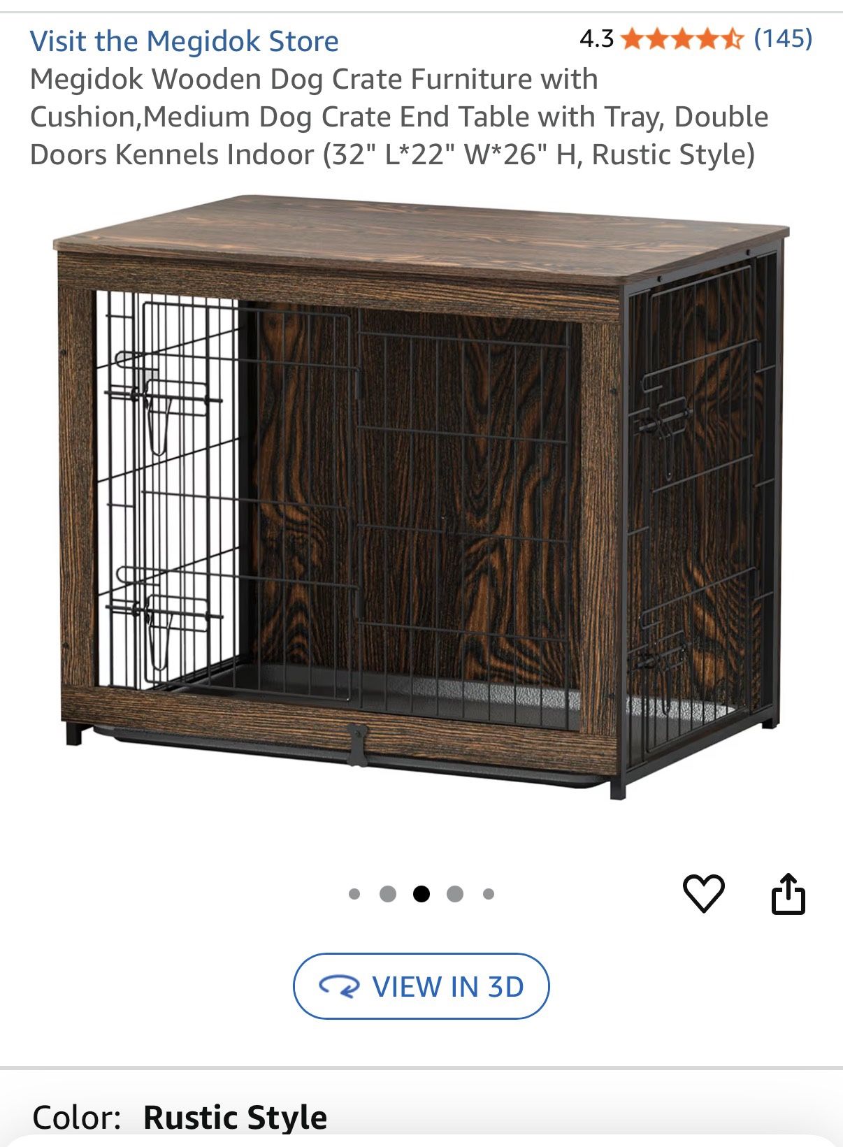 Indoor Dog Kennel