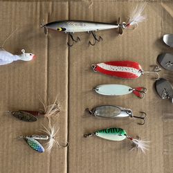 Bass Fishing Baits Lures Jigs Stripper Smallmouth Largemouth Lake 