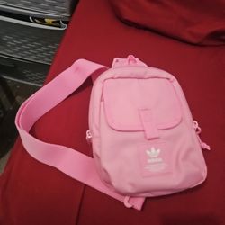 Pink Adidas bag