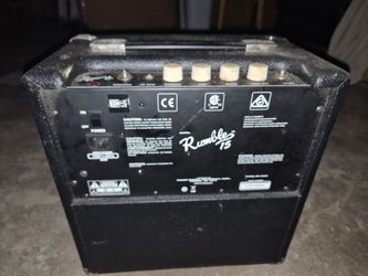 Fender Rumble 15 Bass Amp