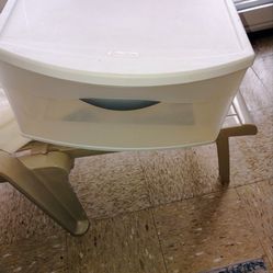 Large plastic storage drawer pickup only cash