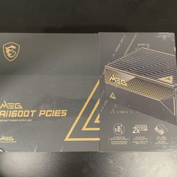 MSI MEG Ai1600T PCIe5 1600W Power Supply Unit