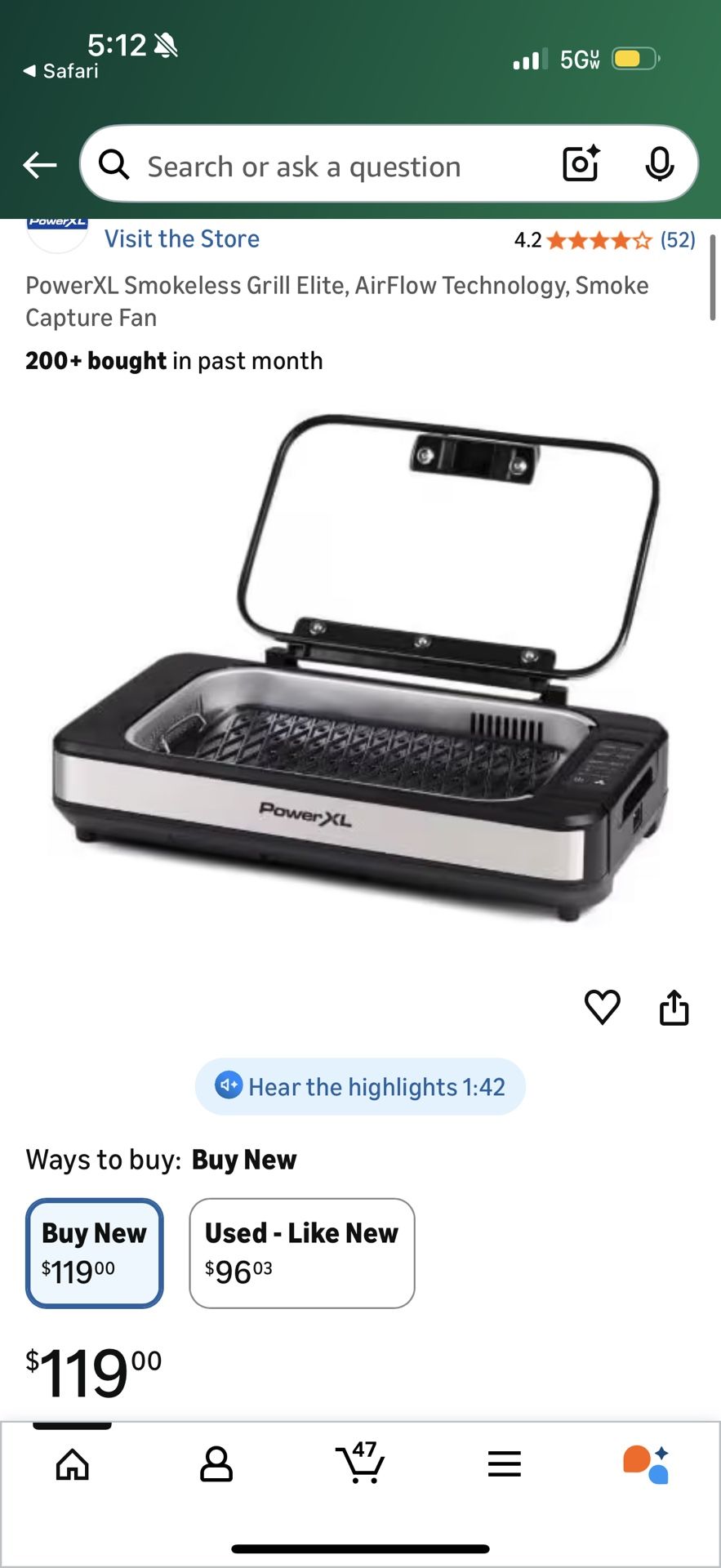 Smokeless Indoor Grill