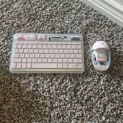 Hello Kitty Bluetooth Keyboard & Mouse