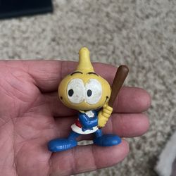 vintage 1983 or 1984 Schleich PVC collectible figure of the character Allstar Seaworthy from the 1980s cartoon series The Snorks.        Character: Al